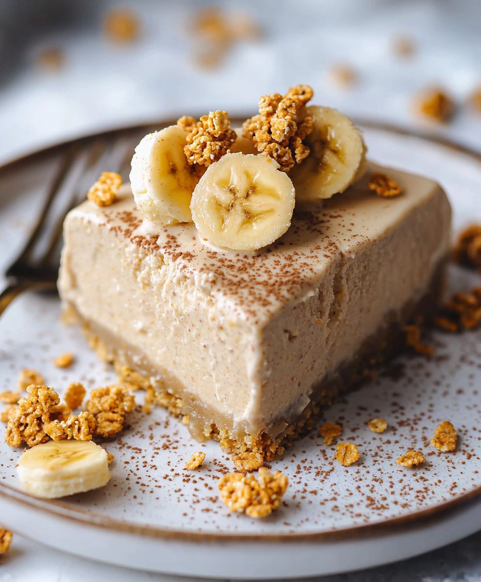 Vegan Banoffee Ice Cream Pie