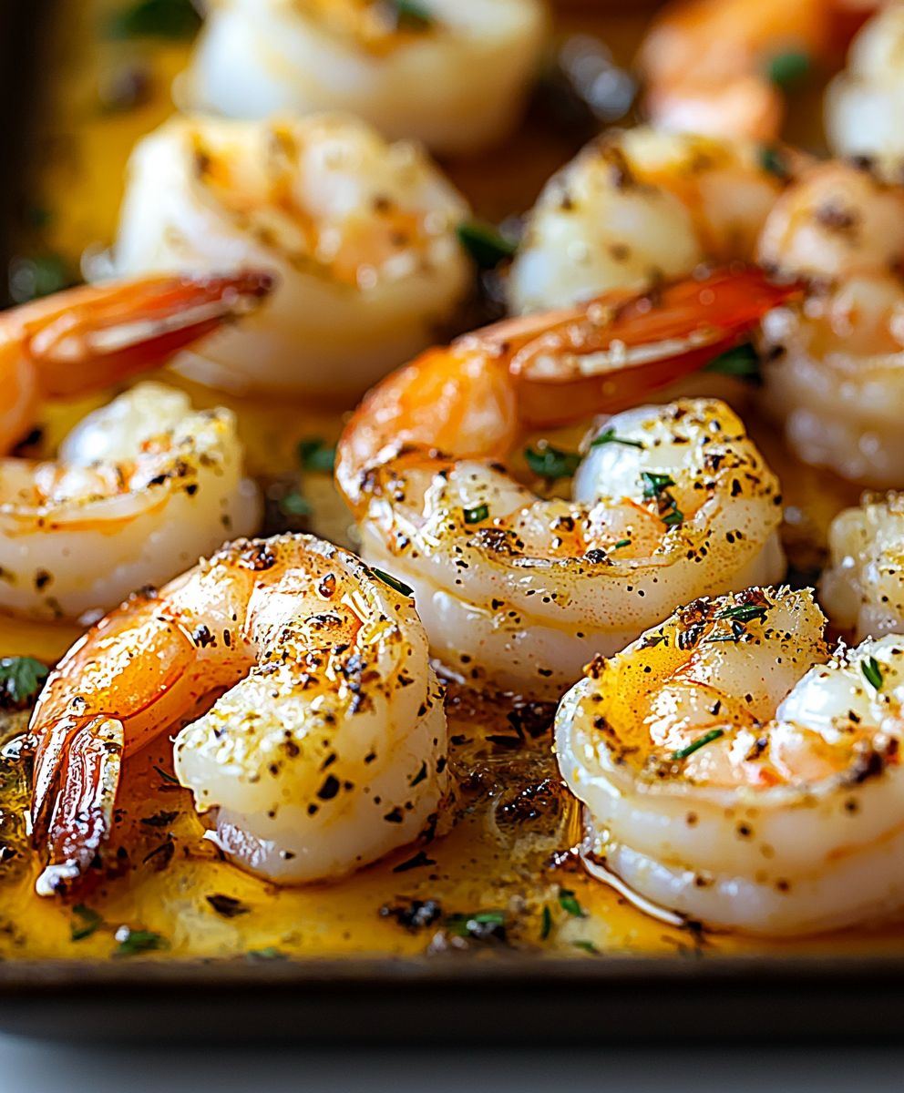 Garlic Parmesan Roasted Shrimp