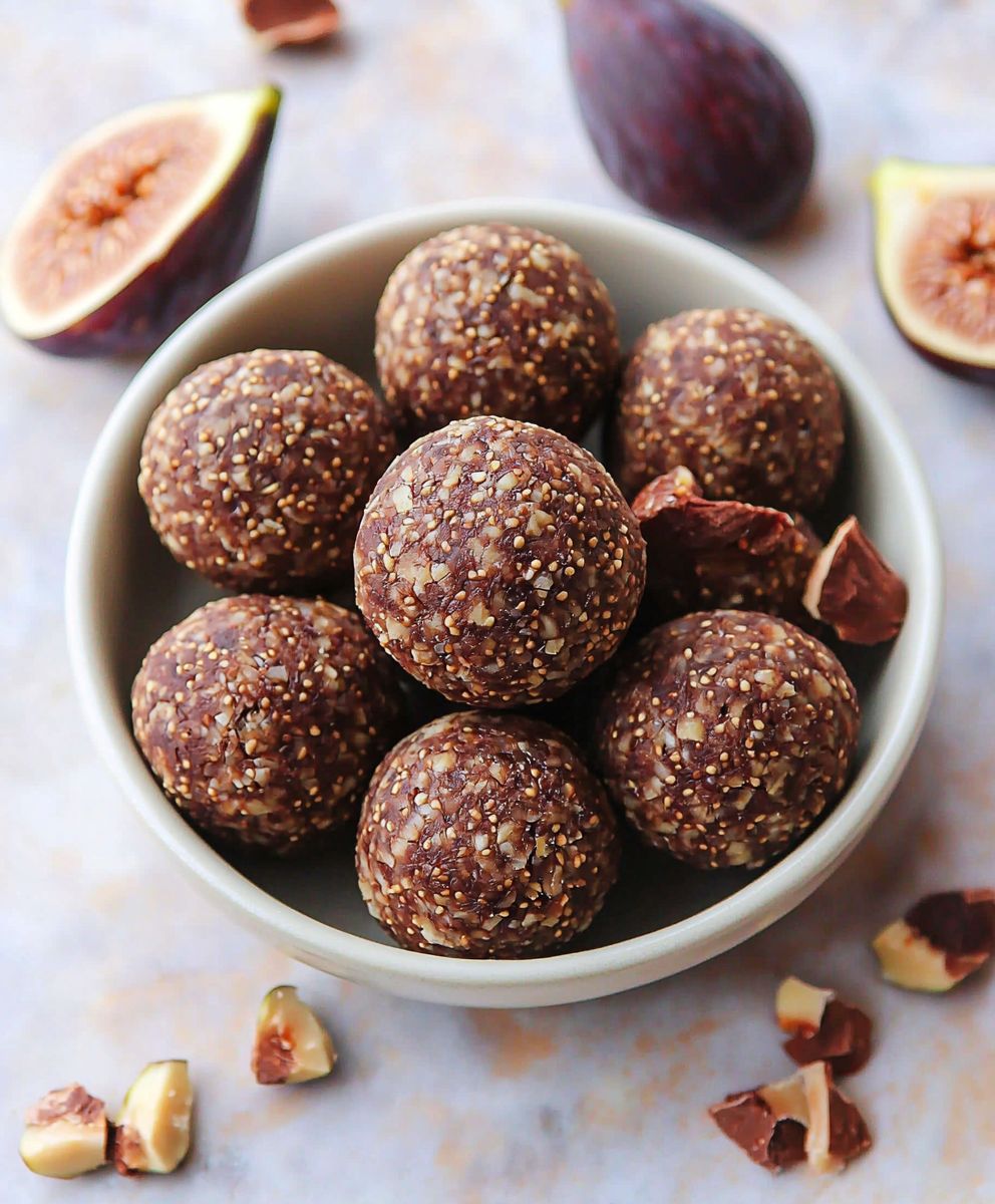 Cacao Fig Bliss Balls