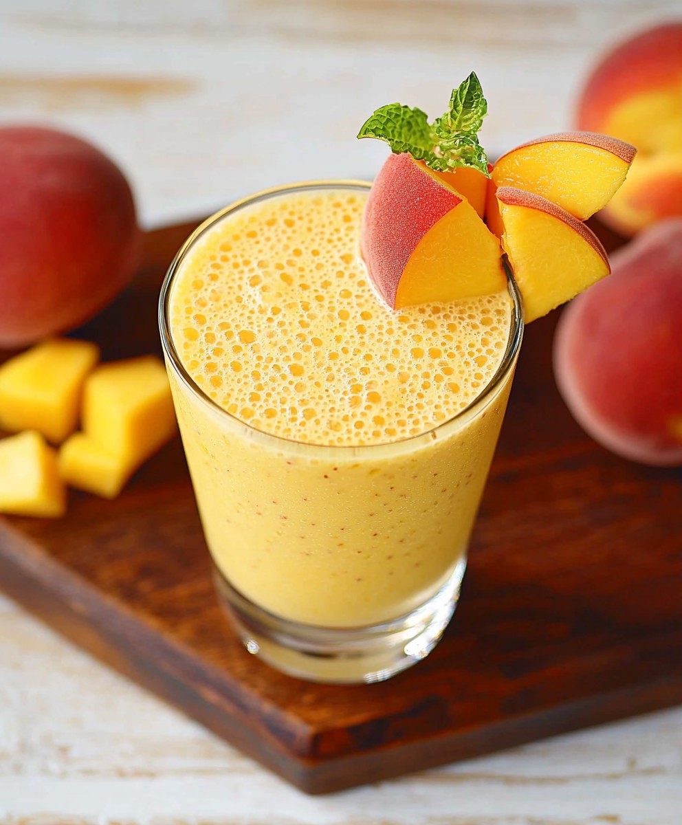Peach Mango Smoothie
