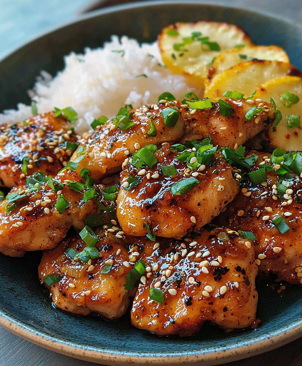 Spicy Garlic Chicken Dish