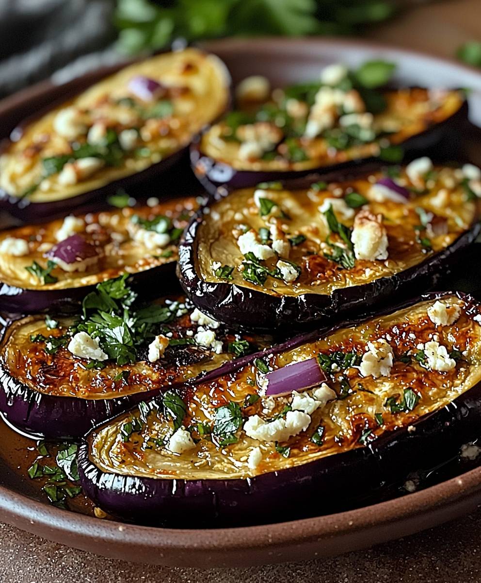 Mediterranean Roasted Eggplant
