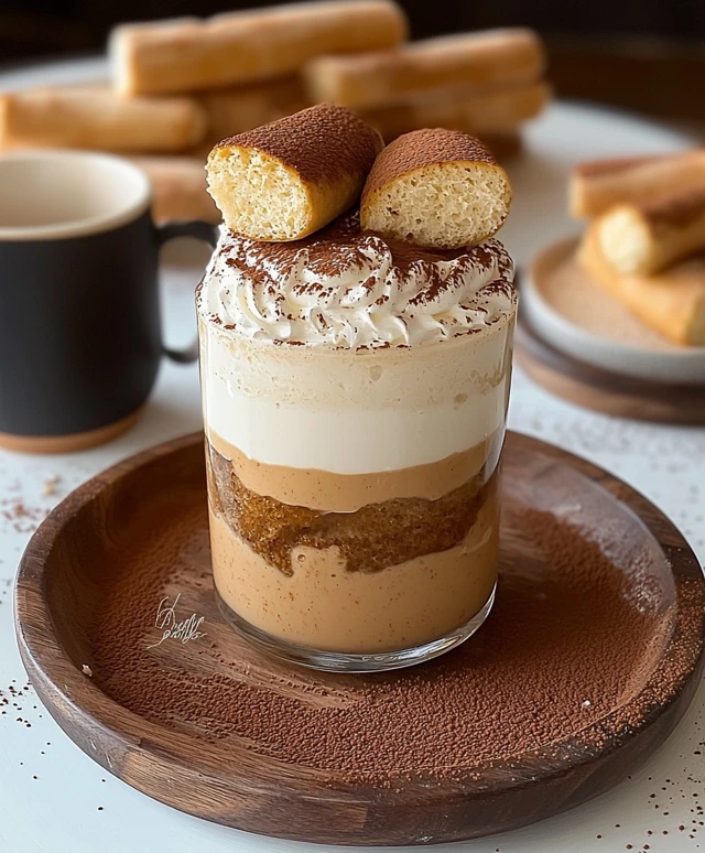 Tiramisu Latte Drink