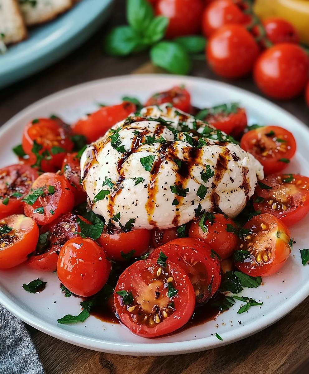 Balsamic Cherry Tomato Salad