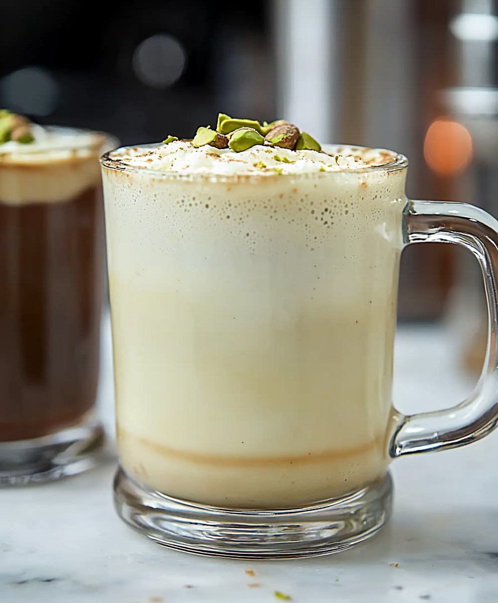 Pistachio White Hot Chocolate