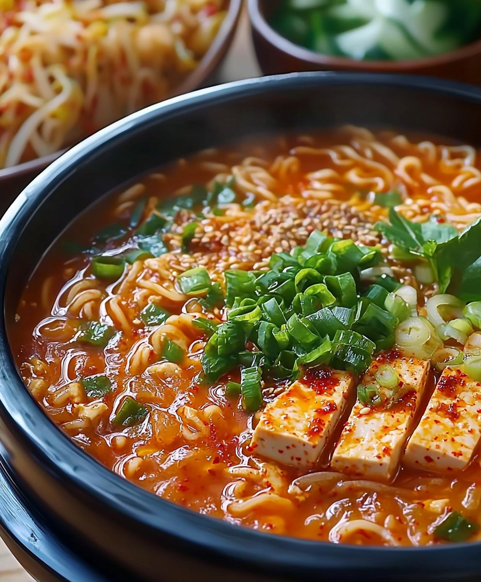 Korean Spicy Tofu Soup