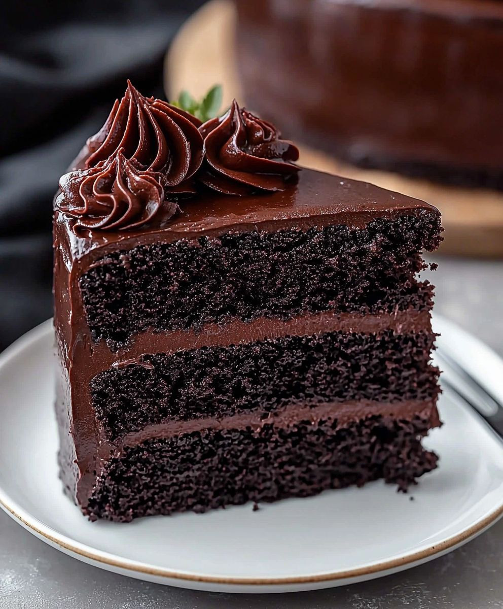 Black velvet cake