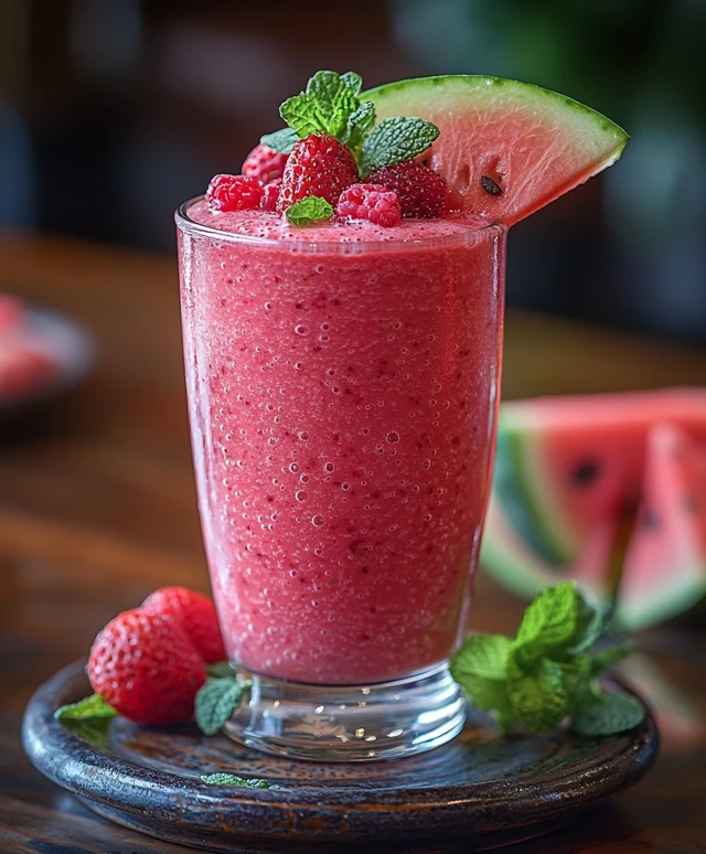 Creamy Watermelon Smoothie