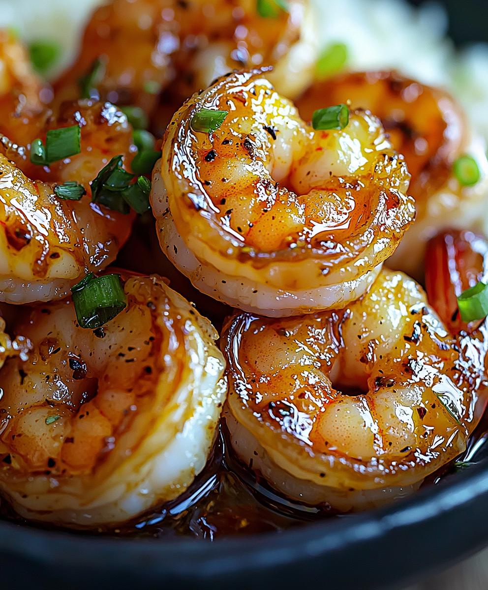 Garlic Honey Shrimp