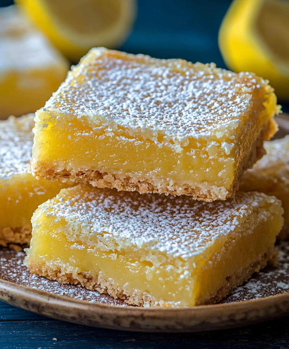 Lemon Bars Dessert