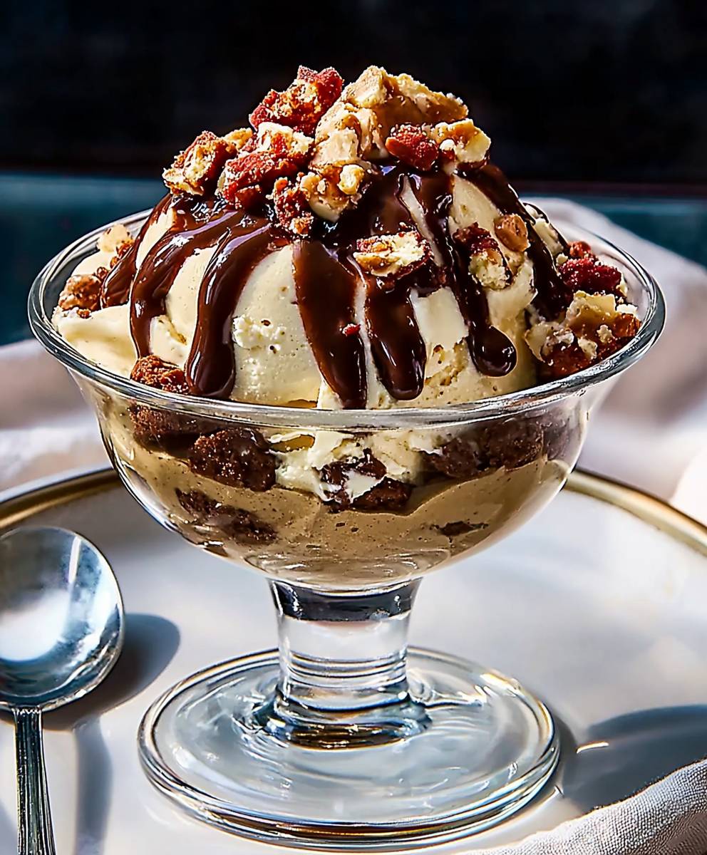 Turtle Sundae Dessert