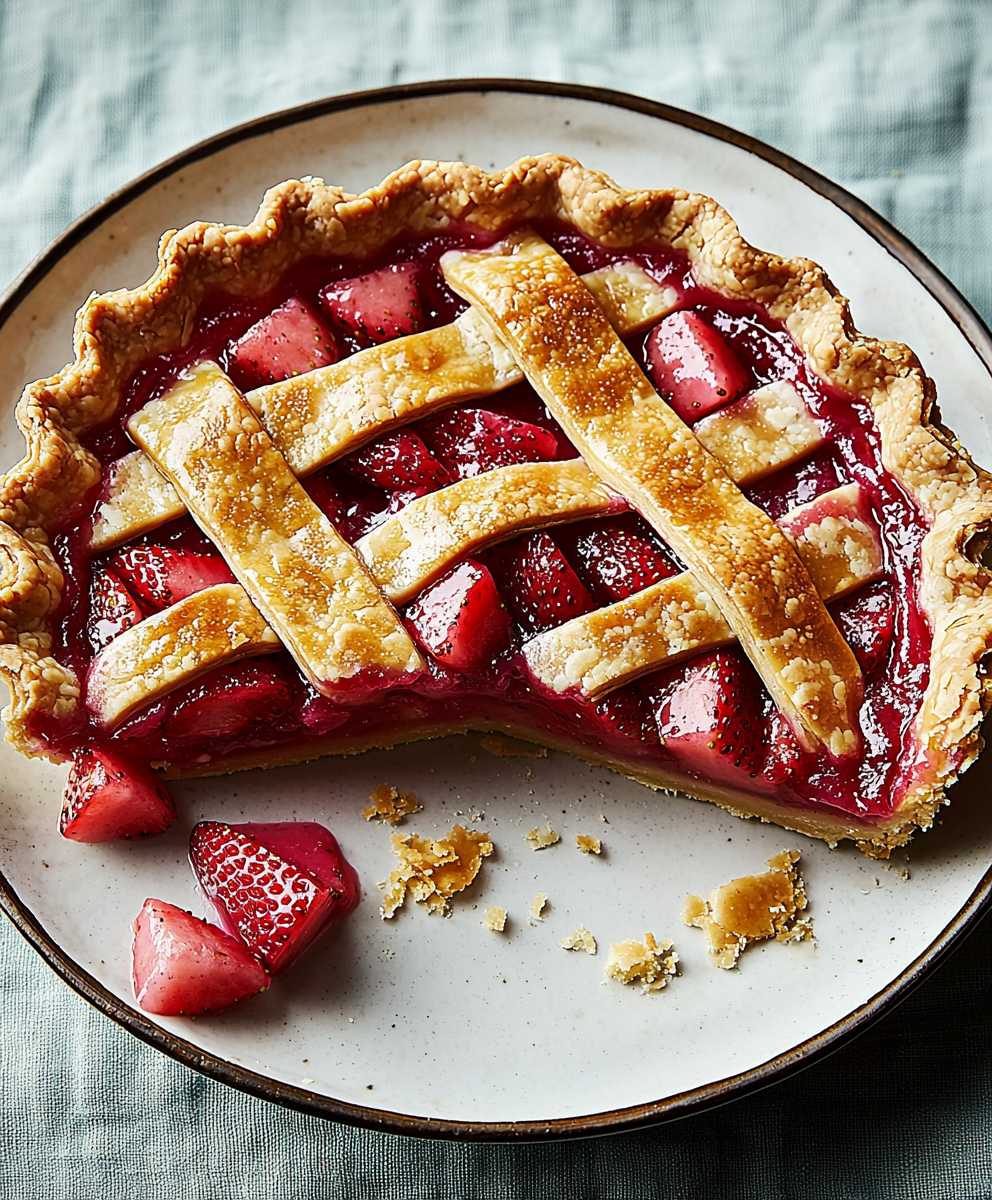 Strawberry Rhubarb Pie