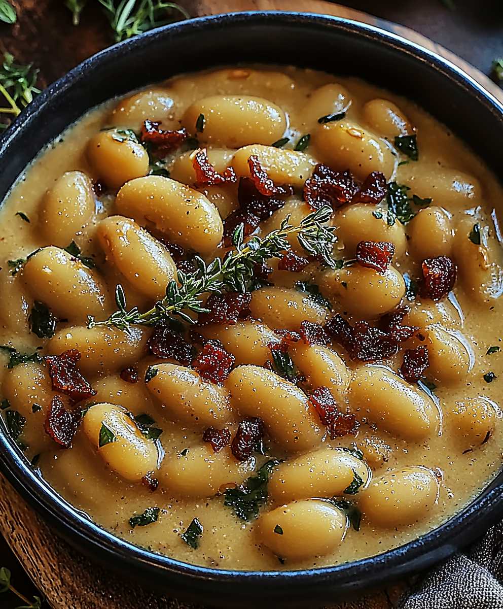 Tuscan marry me butter beans