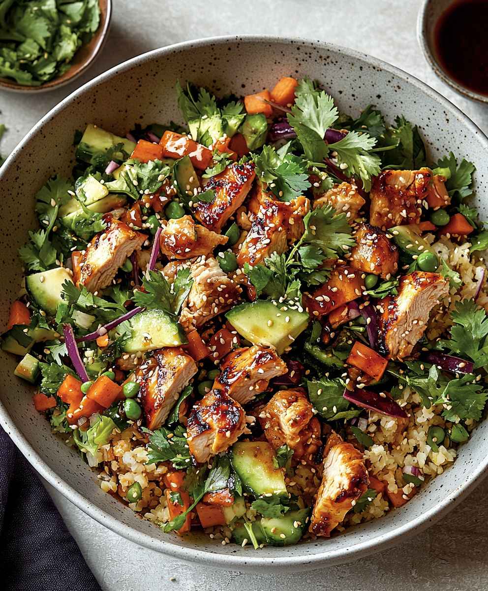 Asian Chicken Crunch Salad