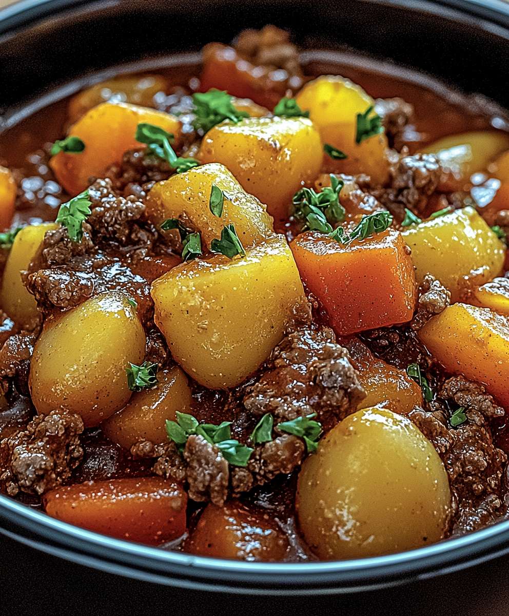 Cowboy Casserole Slow Cooker