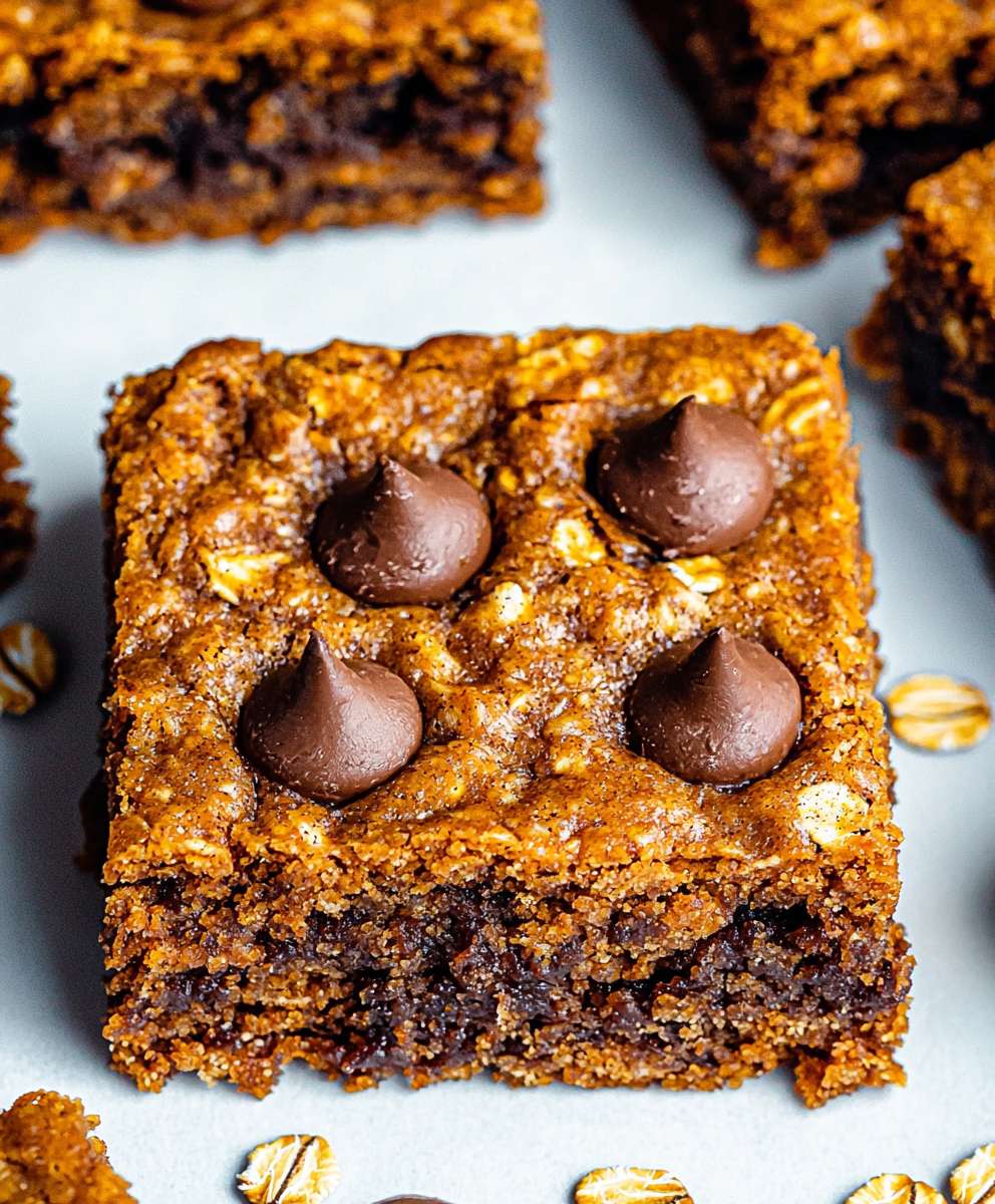 Pumpkin Oatmeal Bars