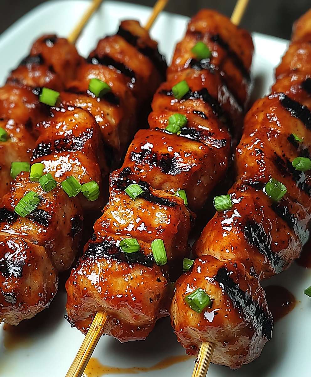 Filipino BBQ Pork Skewers