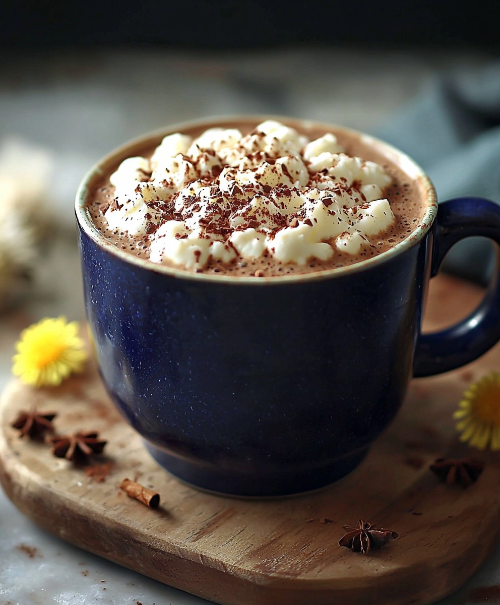 Dandelion hot chocolate