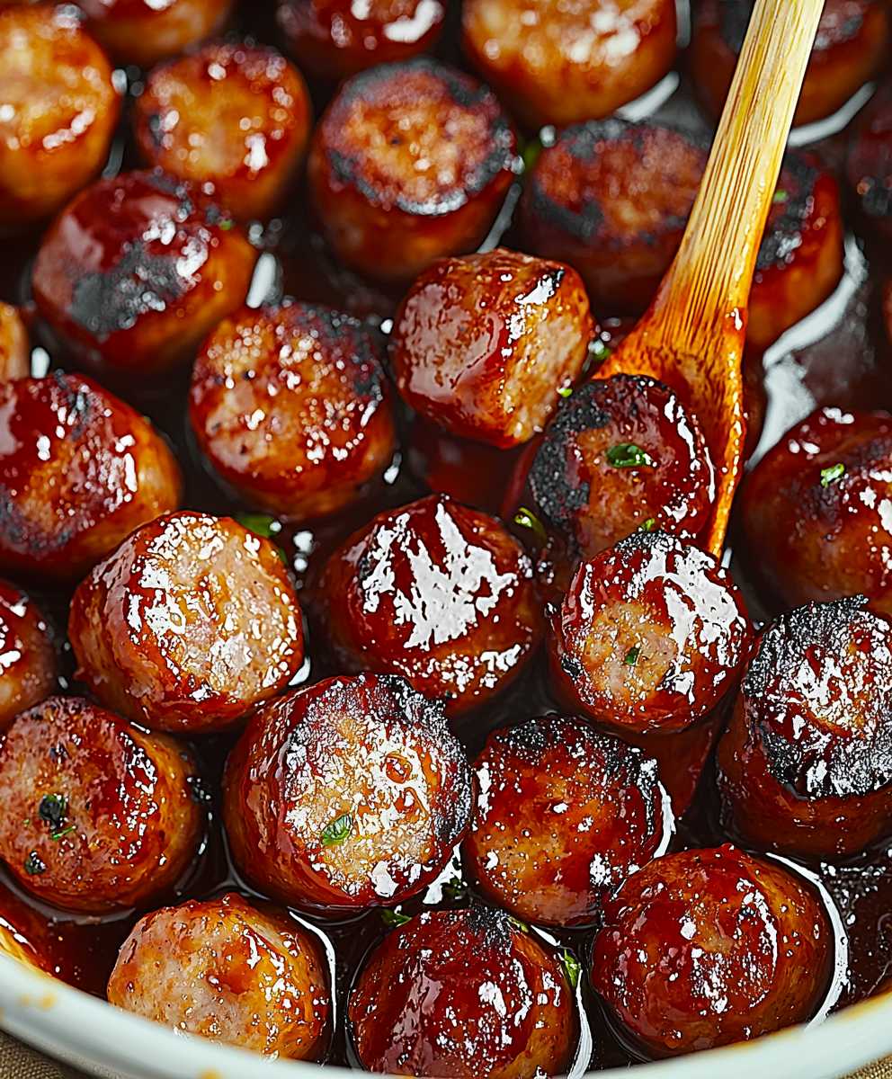 BBQ Sausage Bites