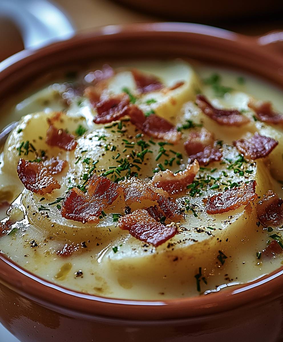 Potato bacon soup