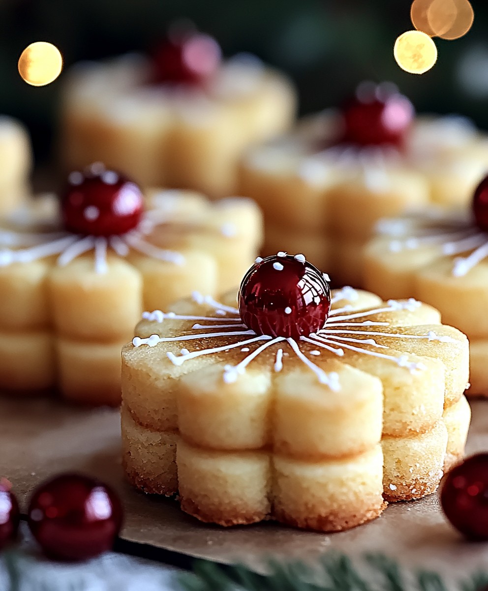 Christmas shortbread cookies