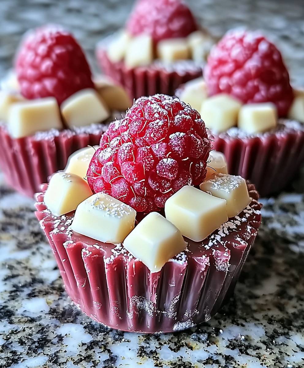 Raspberry white chocolate