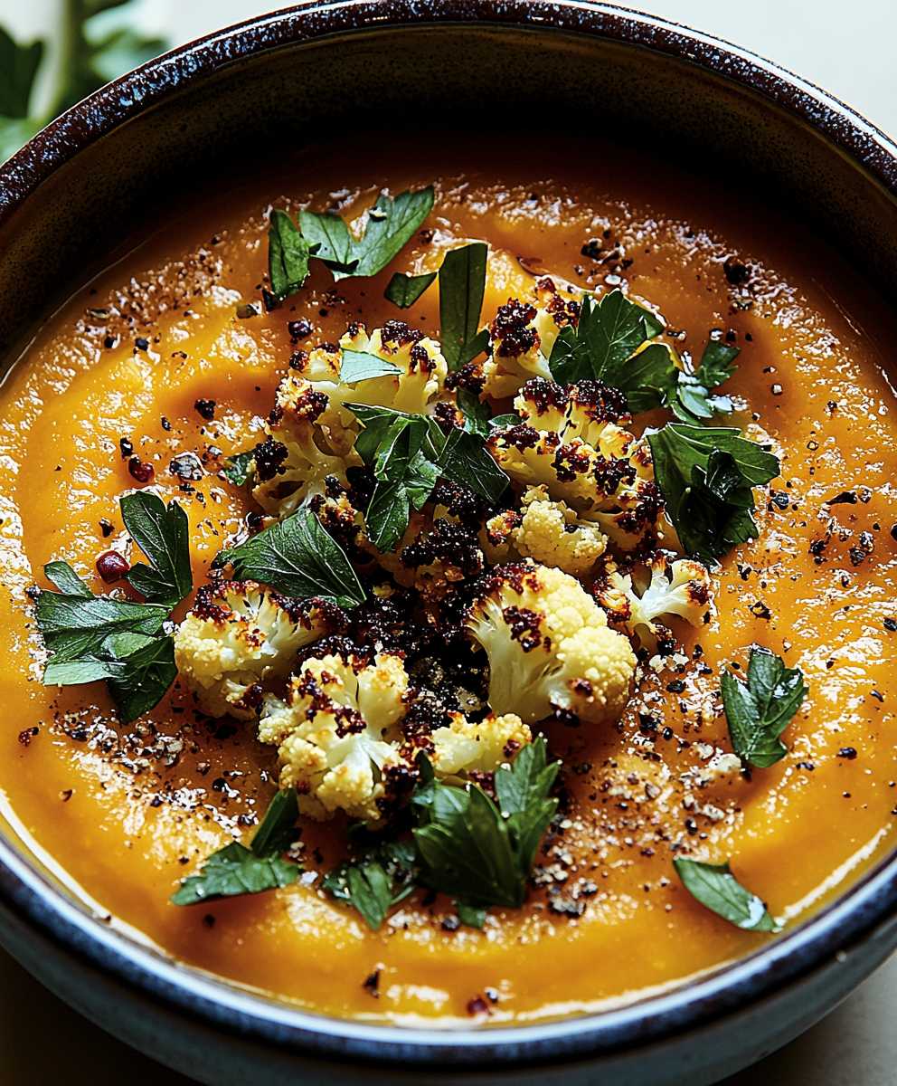 Sweet Potato Cauliflower Soup