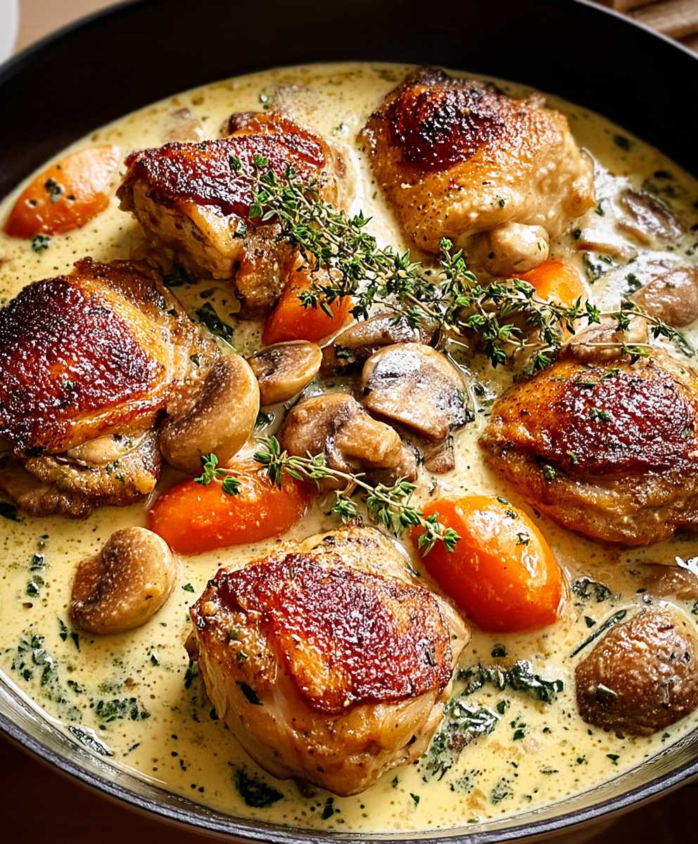 Chicken Fricassee