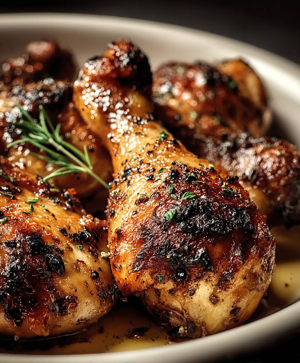 Oven Baked Chicken Legs