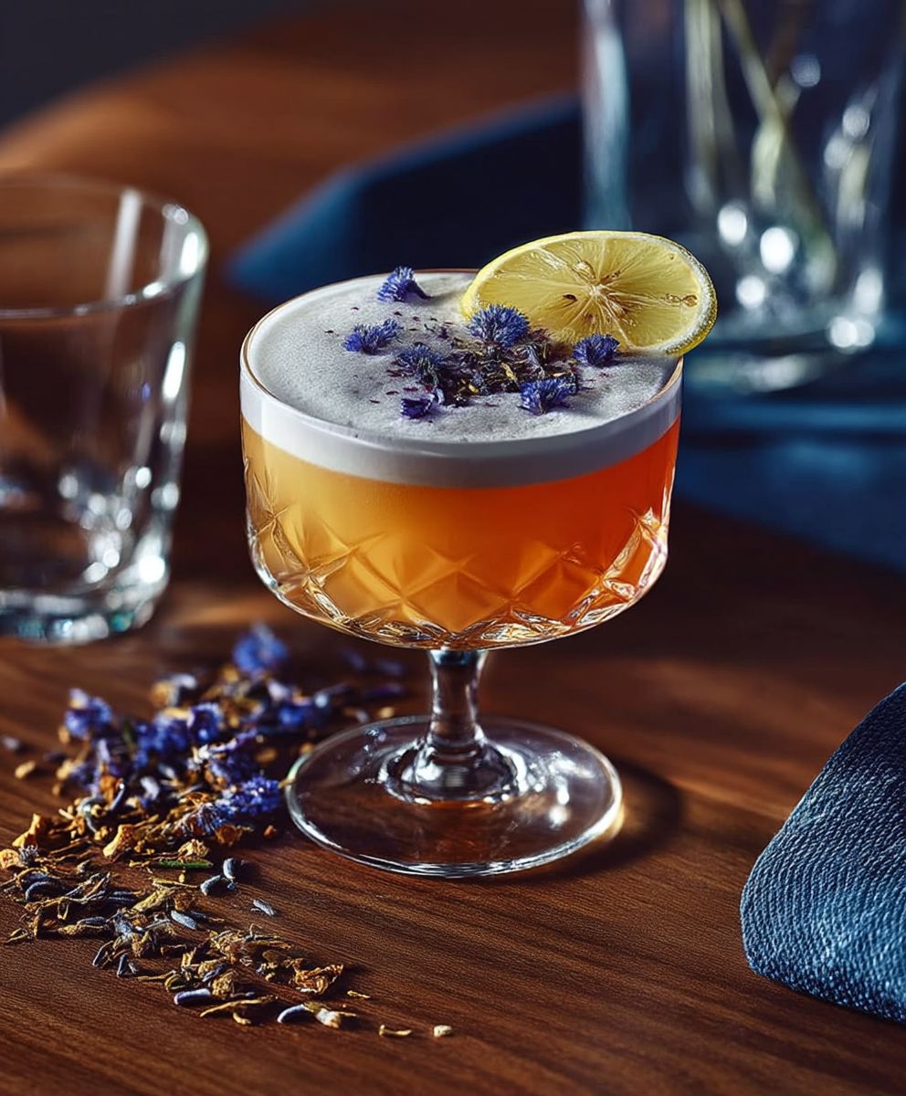 Earl Grey Gin Sour
