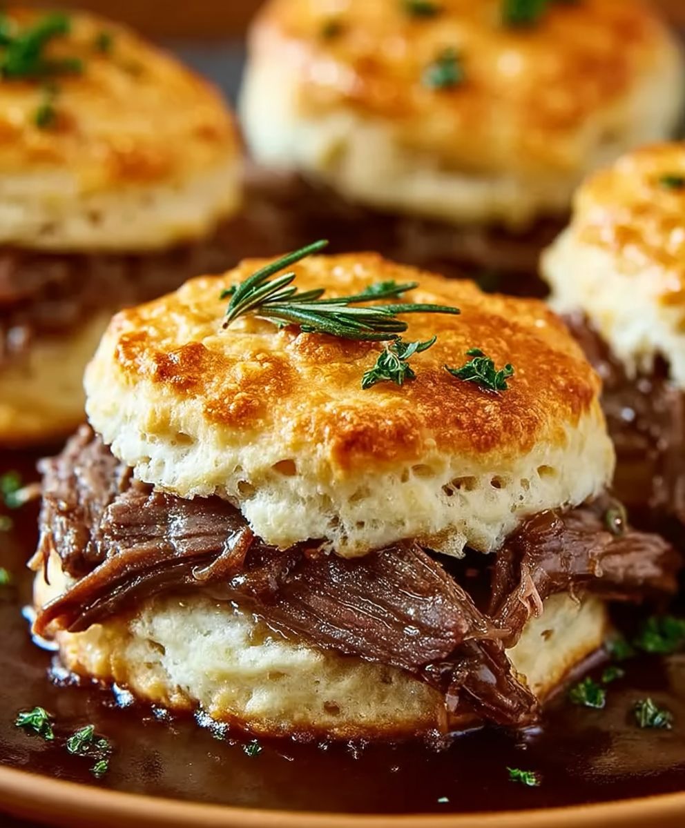 French Dip Biscuits