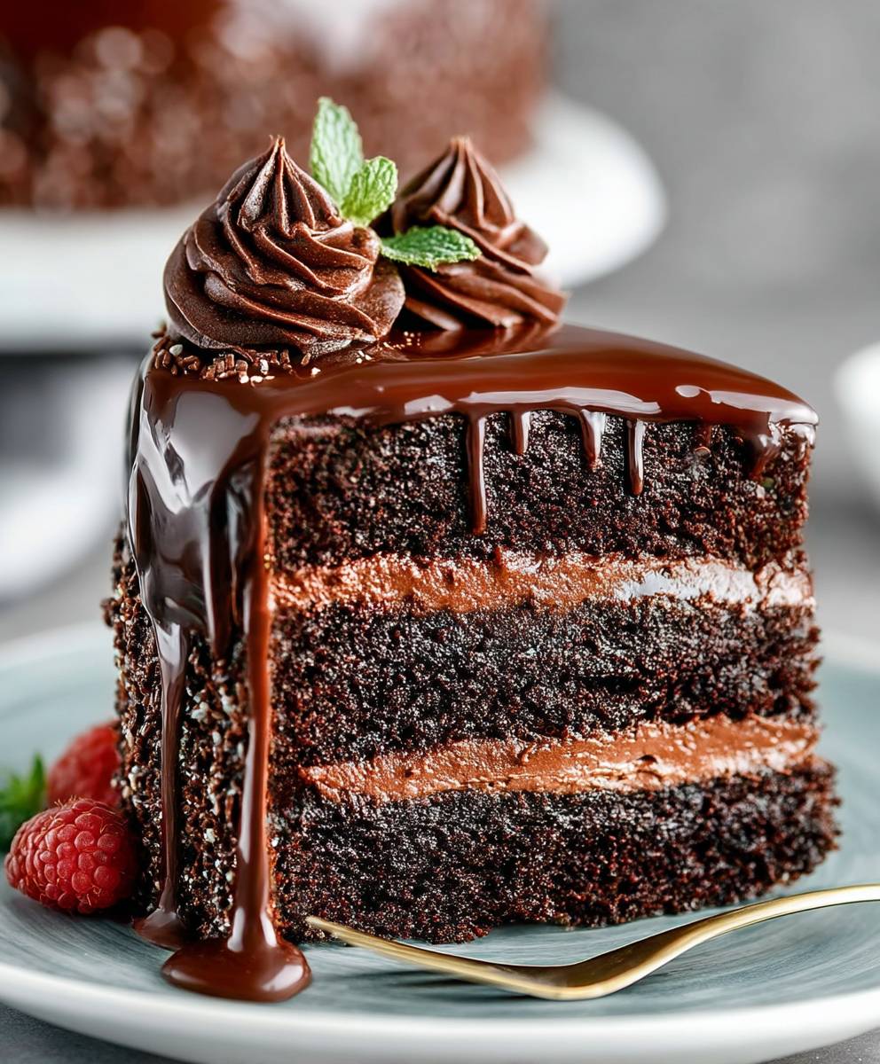 Triple Chocolate Cake