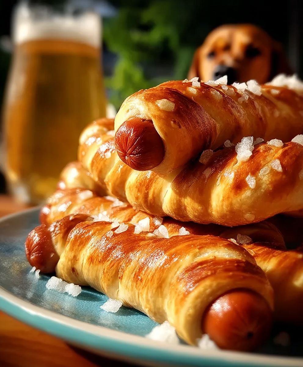 Pretzel dogs