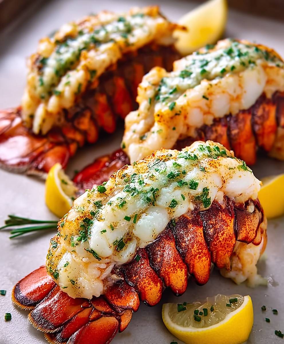 Garlic Butter Lobster Tails