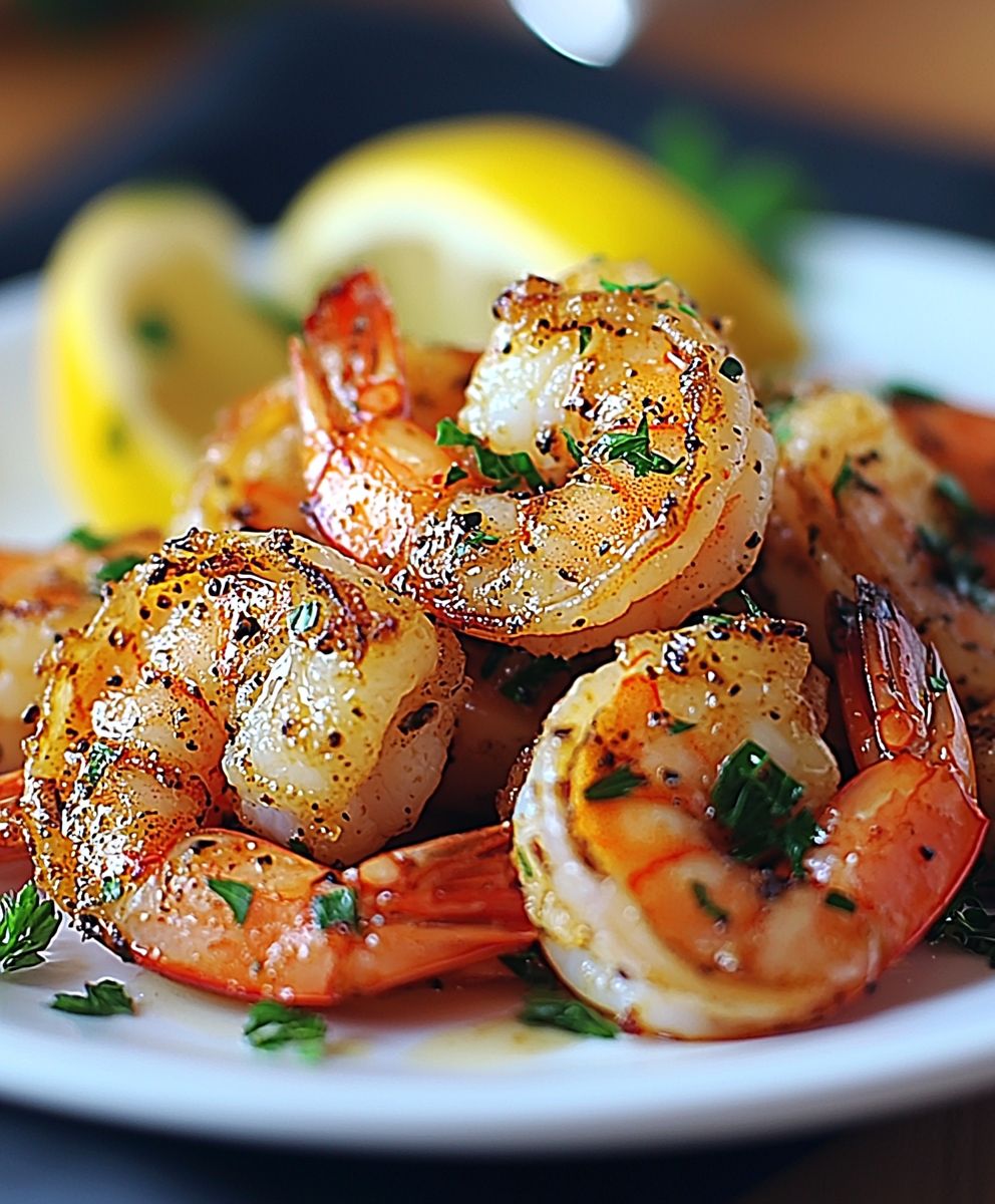 Pan Fried Shrimp