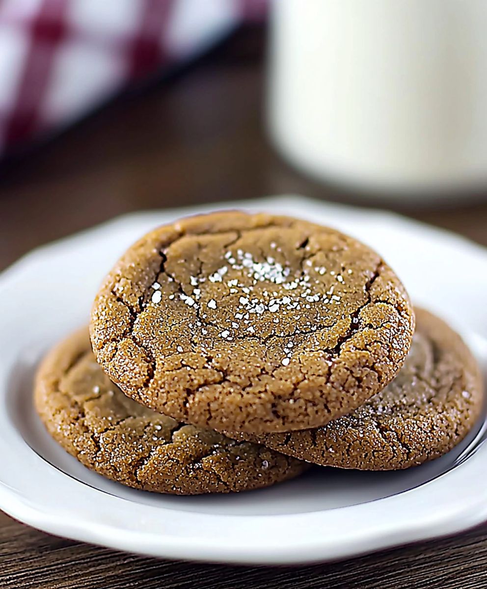 Ginger Molasses Cookies