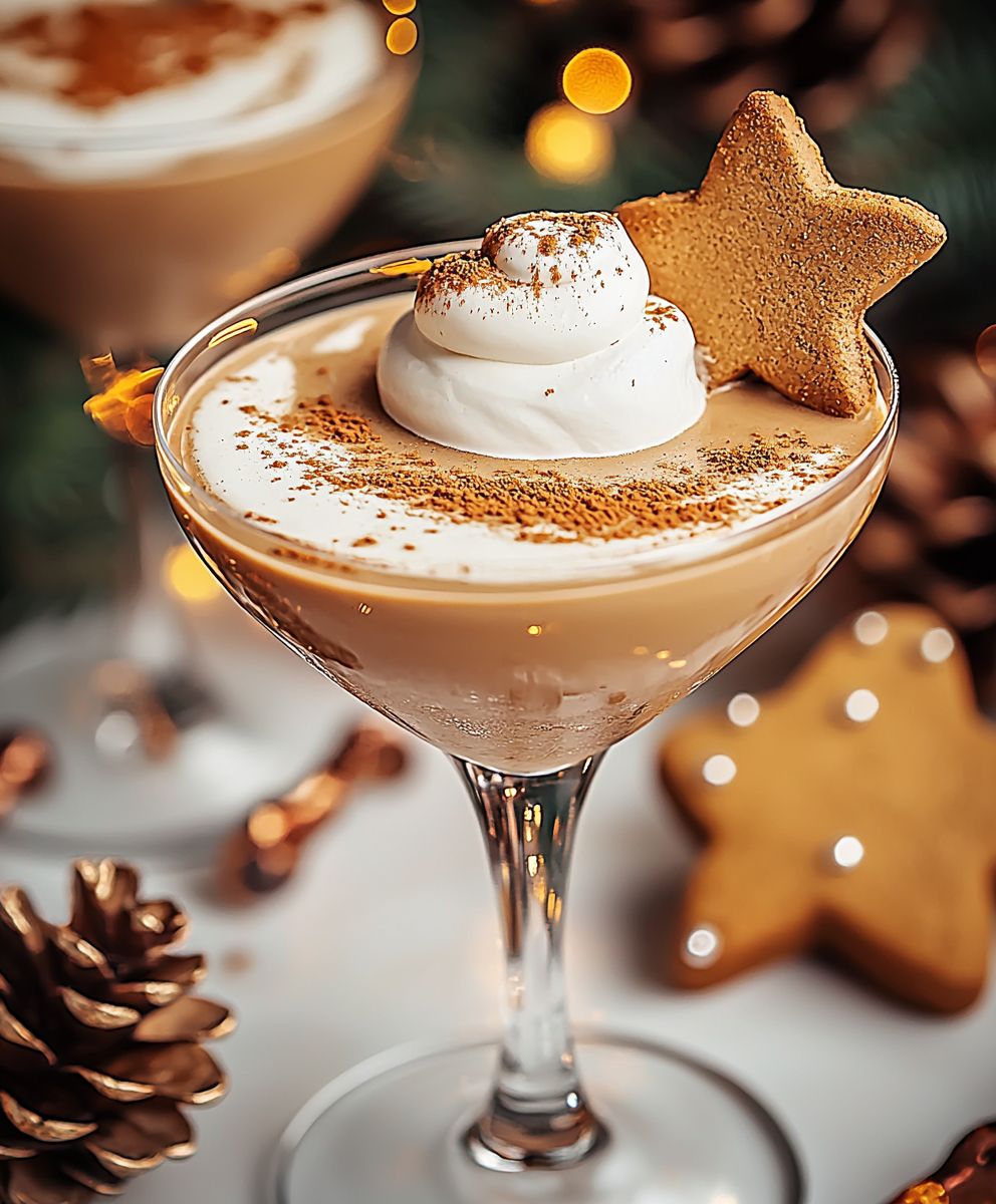 Gingerbread Martini