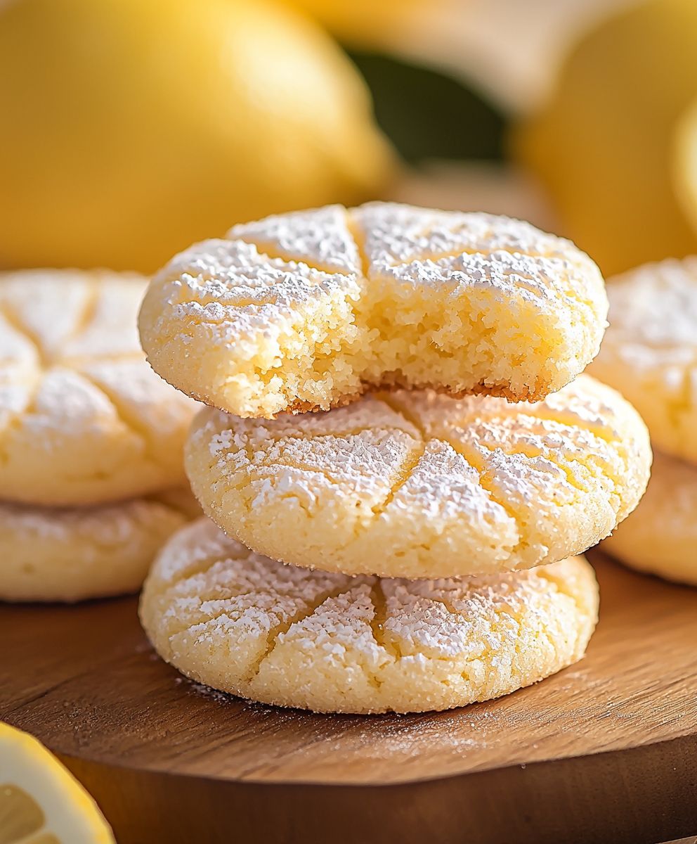 Lemon cooler cookies