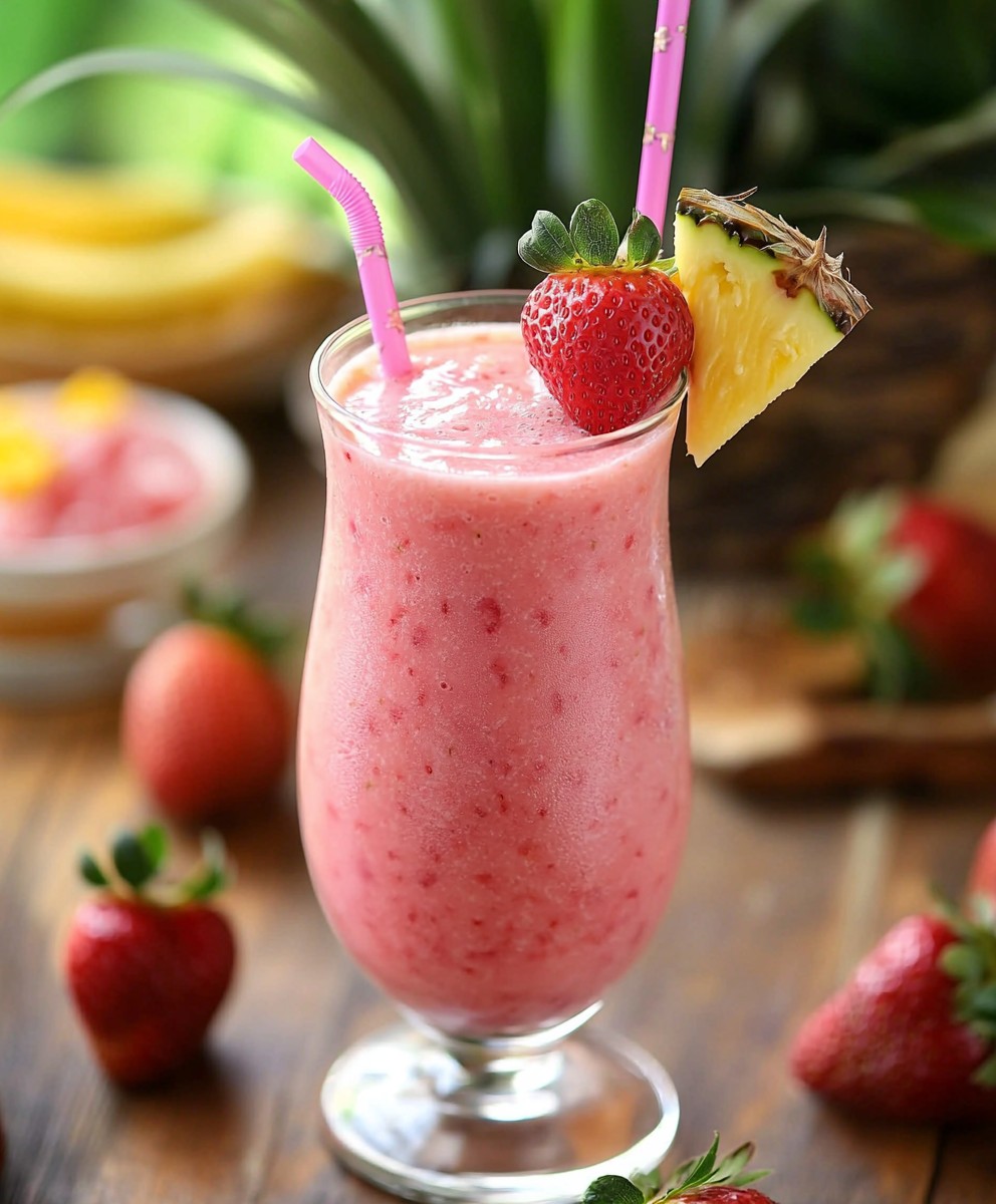 Strawberry Pina Colada