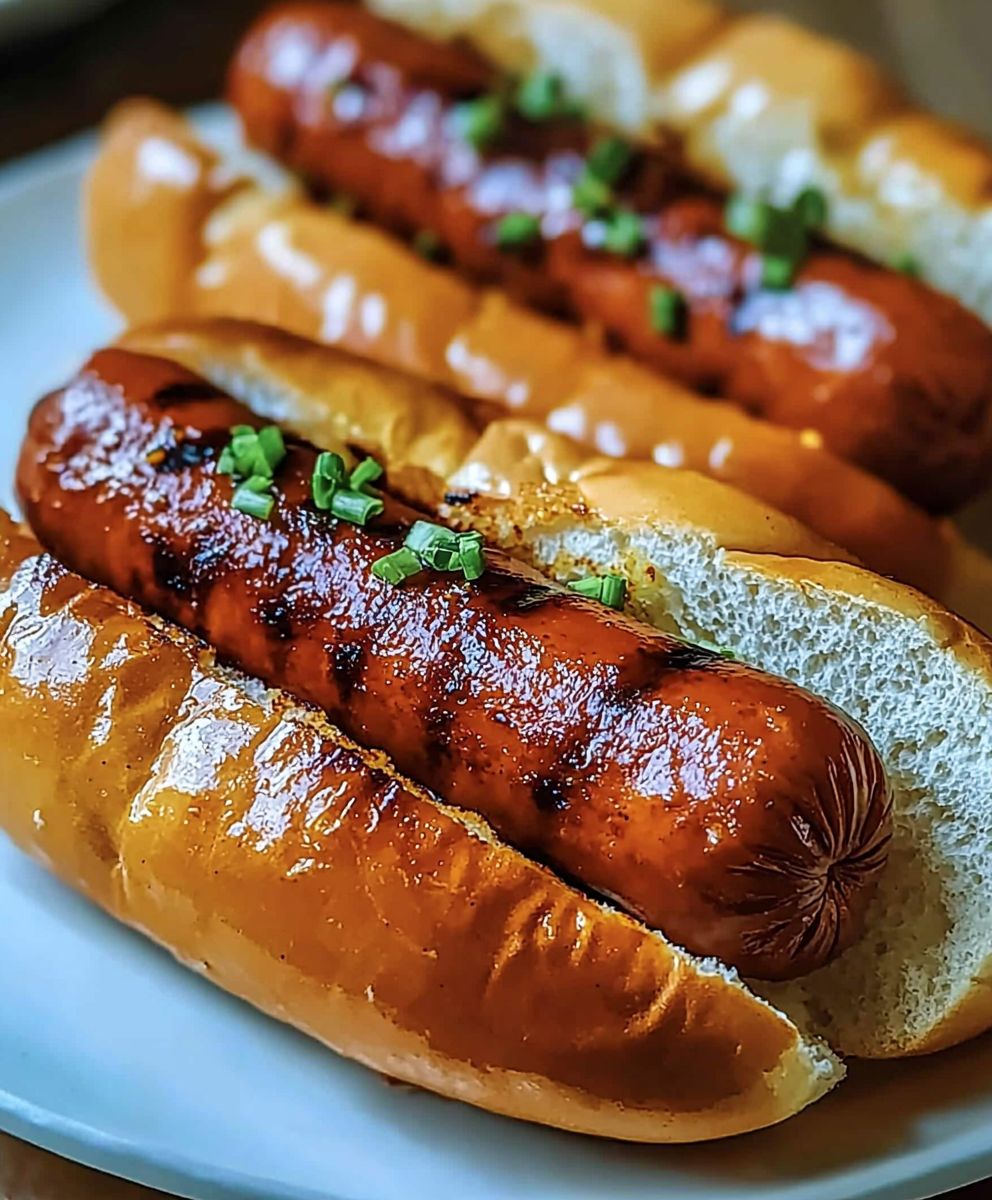 Air Fryer Hot Dogs