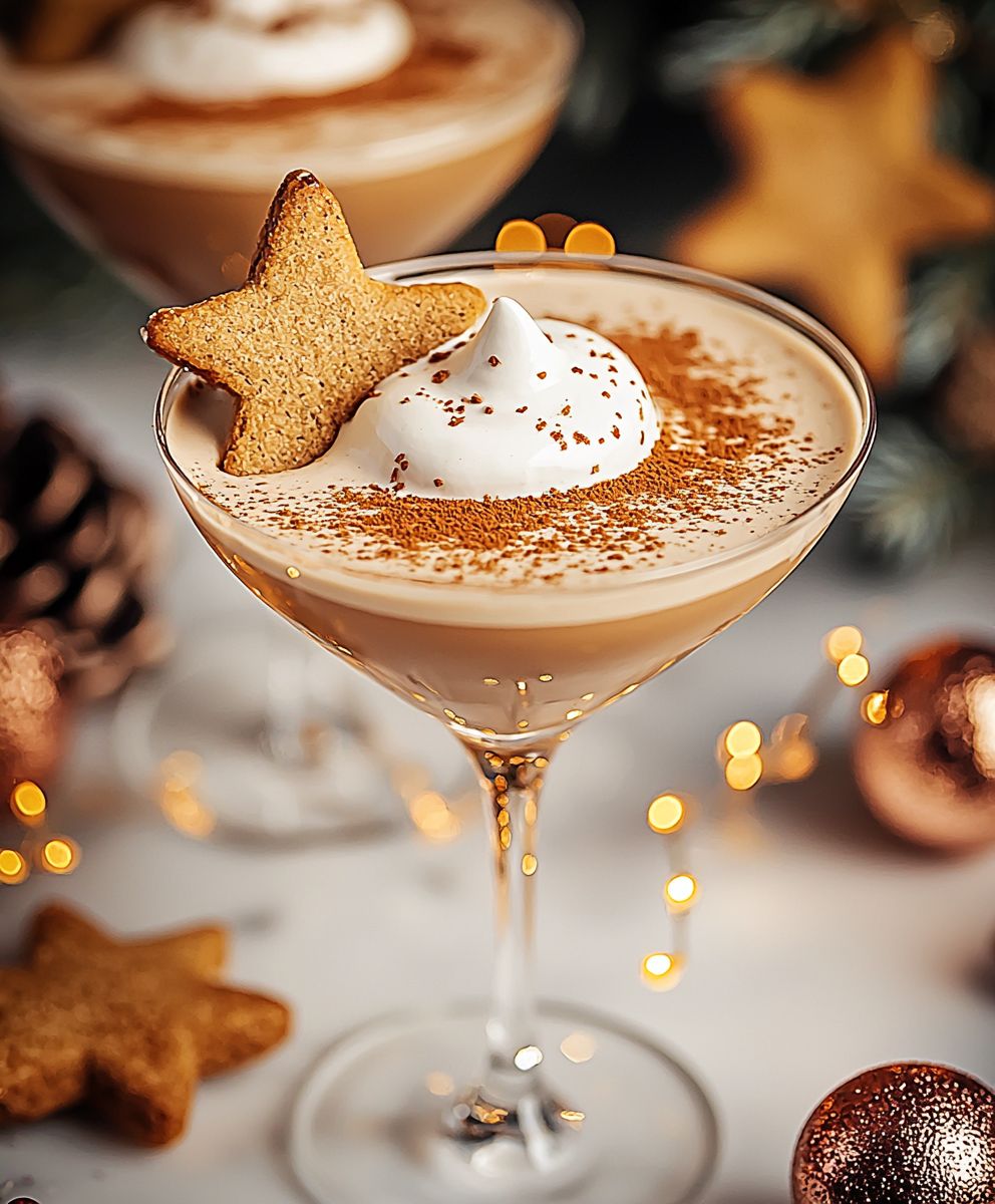 Gingerbread Martini