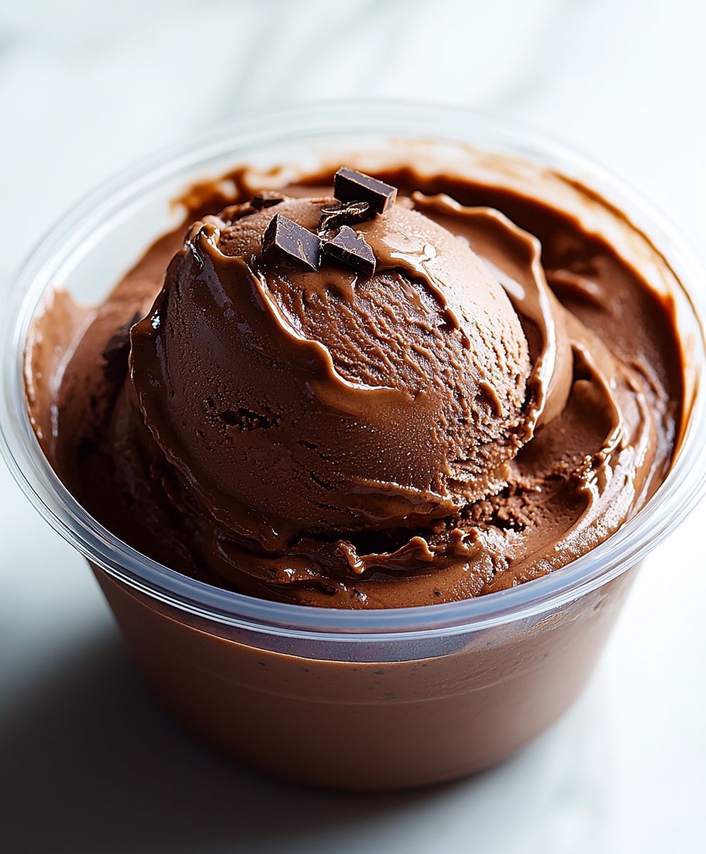 Chocolate Protein Ice Cream