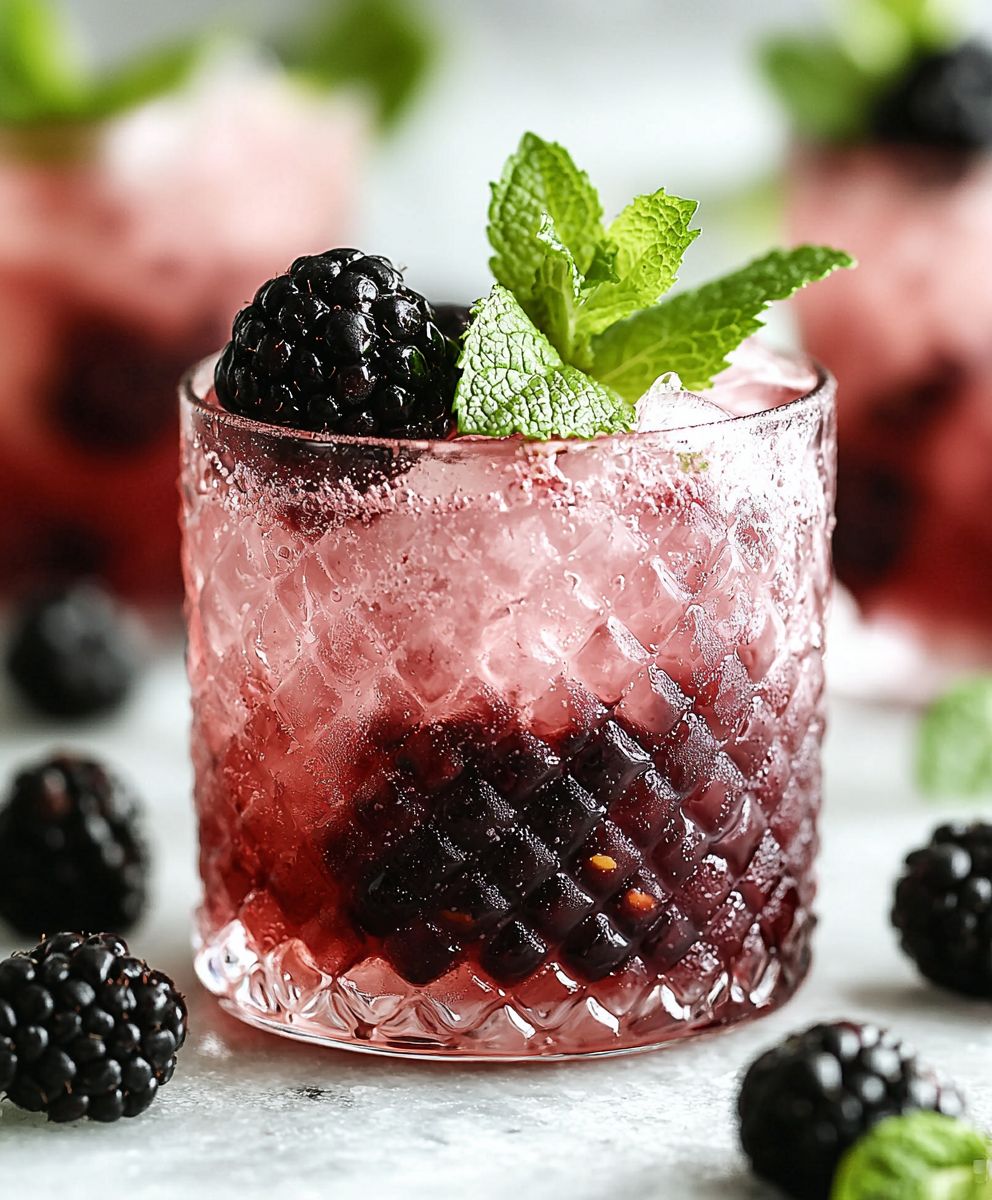 Blackberry Mint Cooler