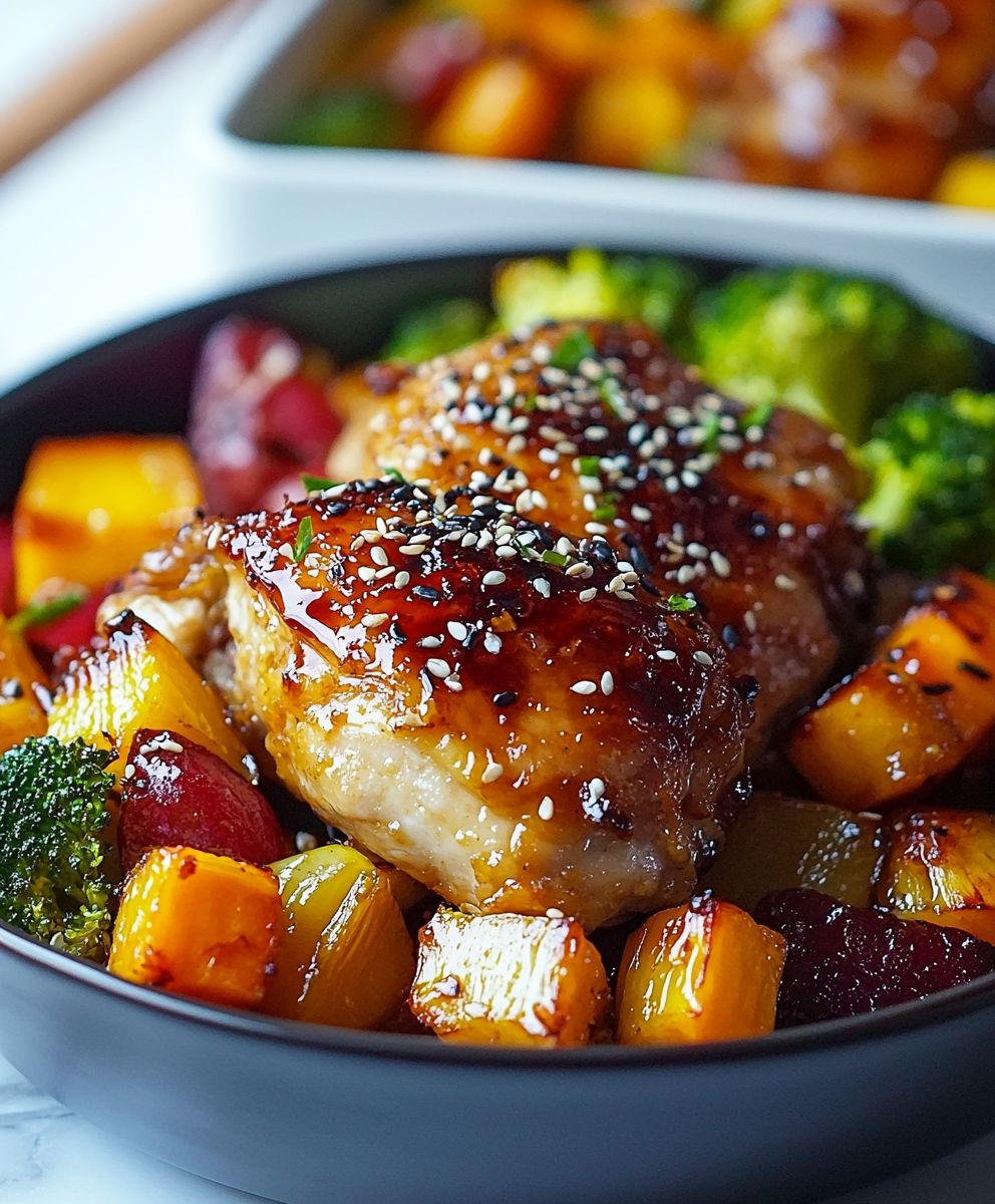 Honey Soy Baked Chicken