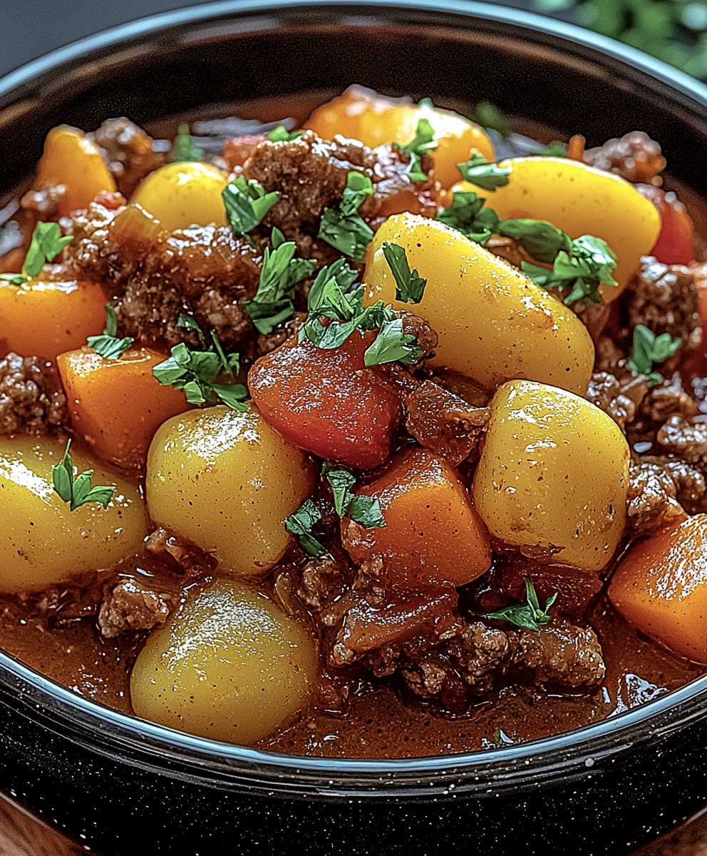 Cowboy Casserole Slow Cooker