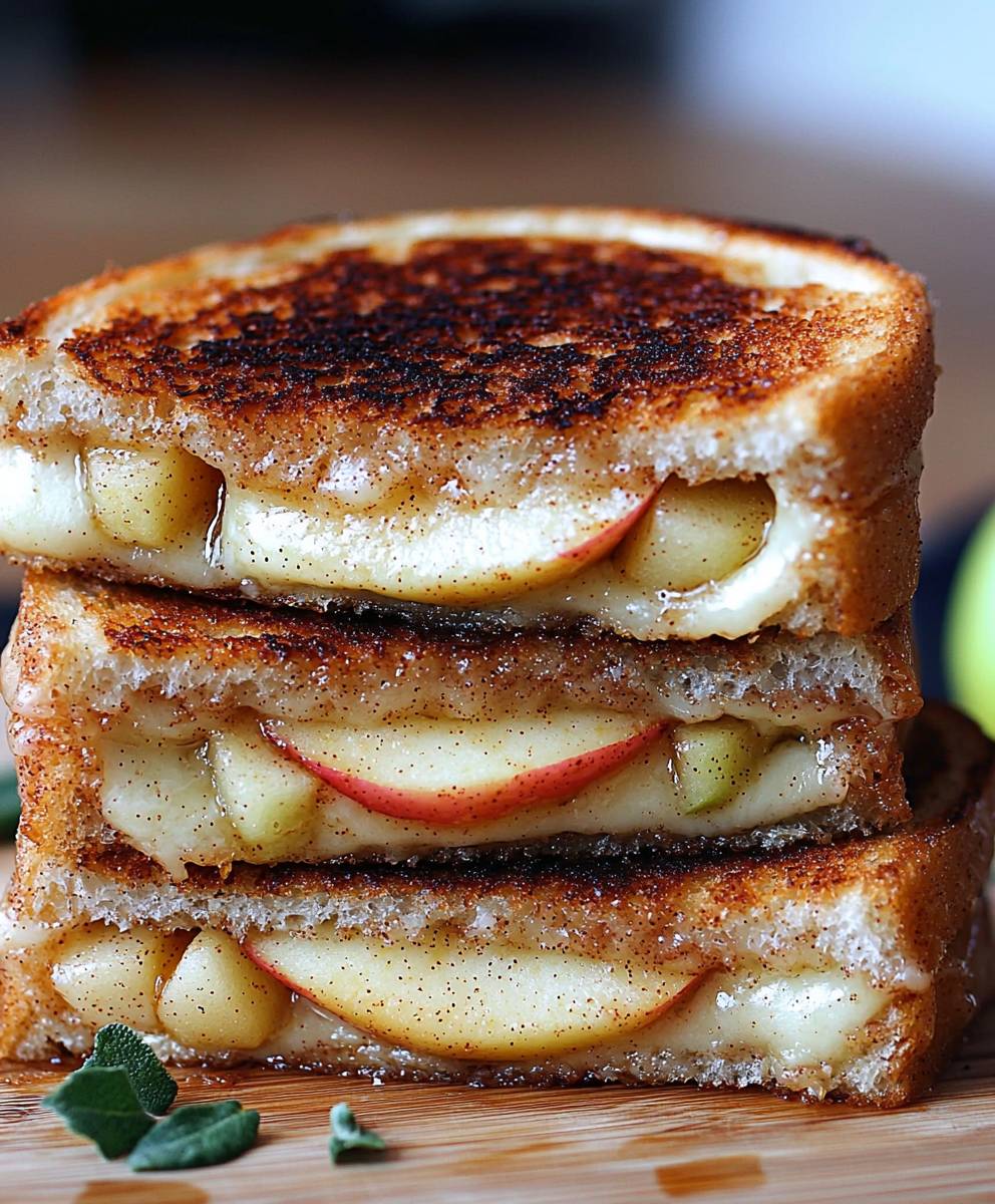 Apple Brie Grilled Cheese