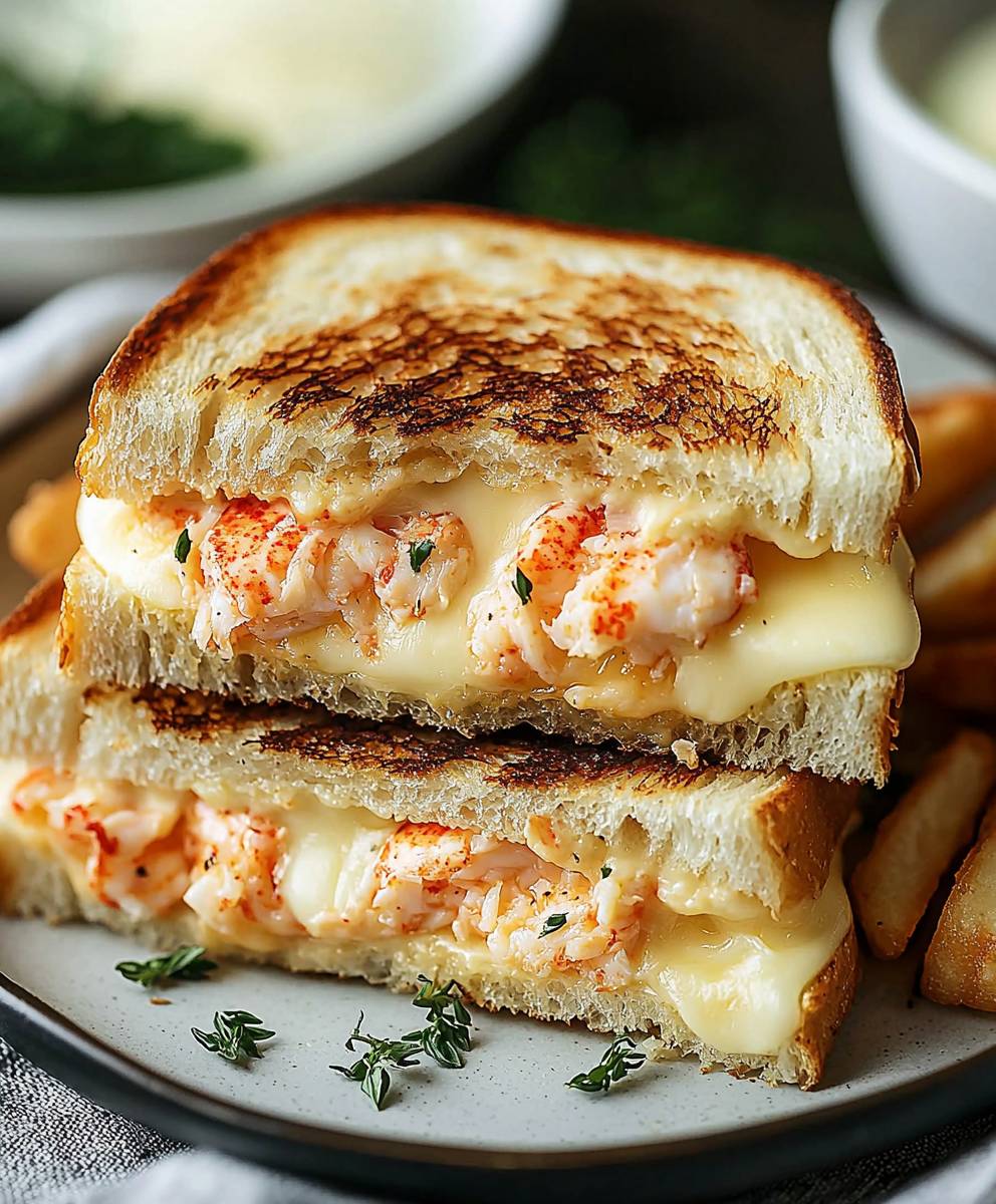 Lobster grilled cheese