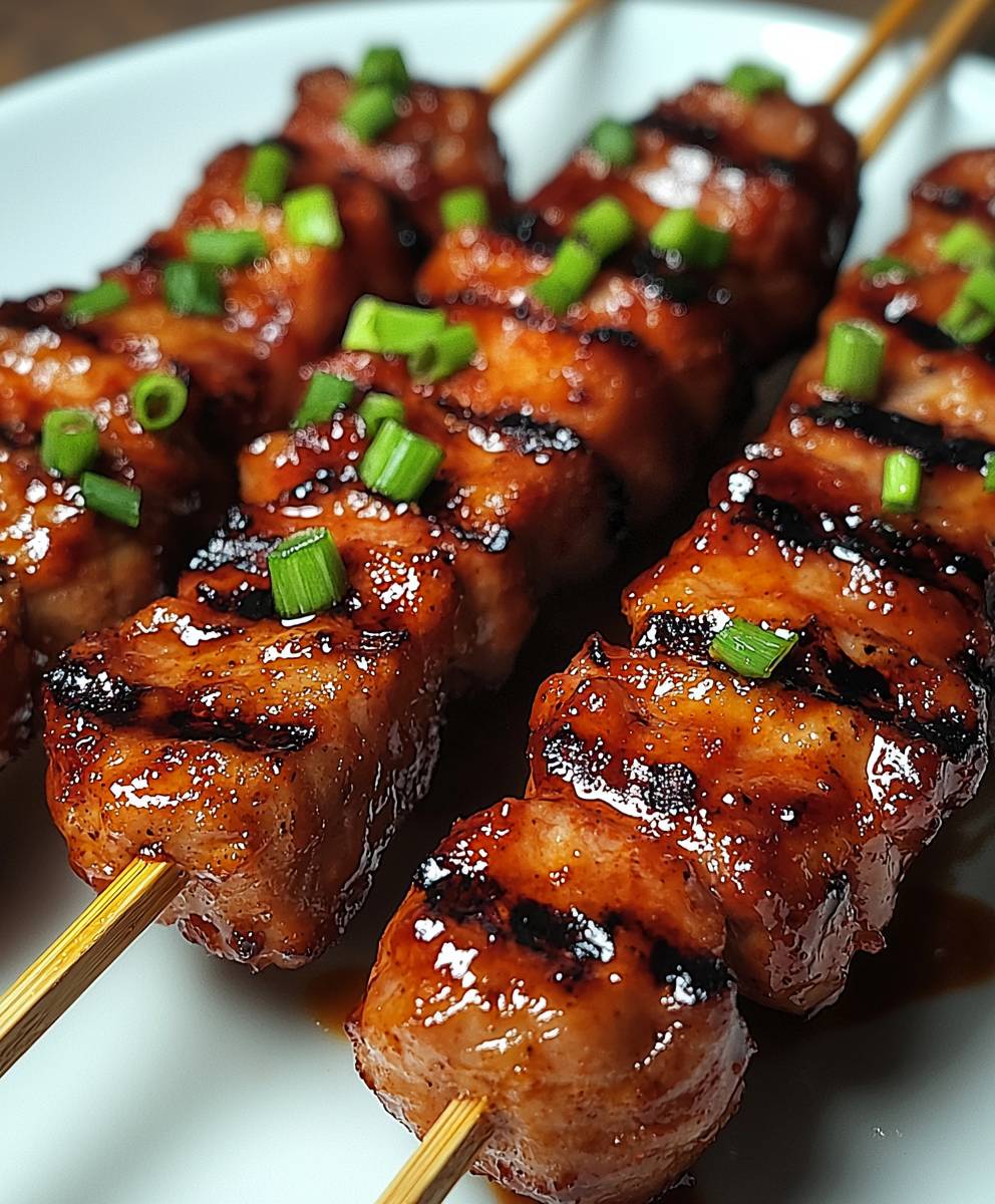 Filipino BBQ Pork Skewers