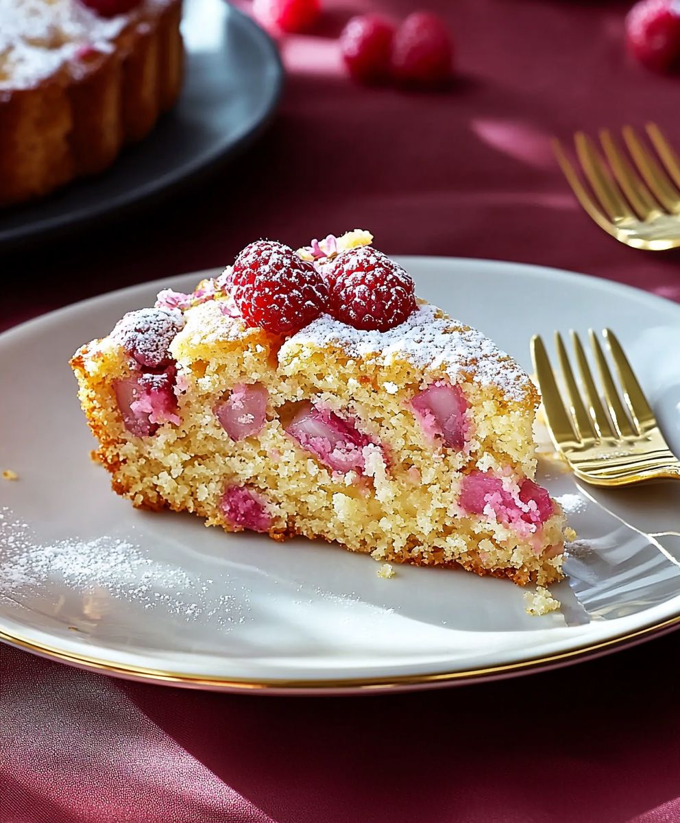 Rhubarb Cake
