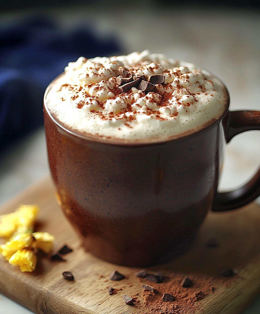 Dandelion hot chocolate